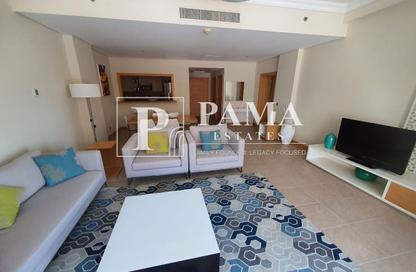 Apartment - 1 Bedroom - 2 Bathrooms for rent in Al Das - Shoreline Apartments - Palm Jumeirah - Dubai