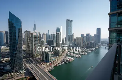 Apartment - 1 Bedroom - 2 Bathrooms for rent in Marina Quays West - Marina Quays - Dubai Marina - Dubai