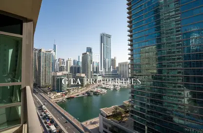 شقة - غرفة نوم - 2 حمامات للايجار في مارينا كوايز ويست - مراسي المارينا - دبي مارينا - دبي