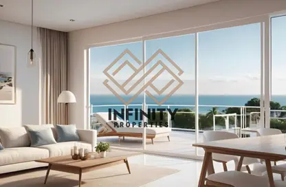 Apartment - 2 Bedrooms - 3 Bathrooms for sale in Mawjan Tower - Ajman Corniche Road - Ajman
