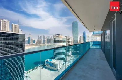 Apartment - 3 Bedrooms - 3 Bathrooms for rent in Future Tower - Business Bay - Dubai