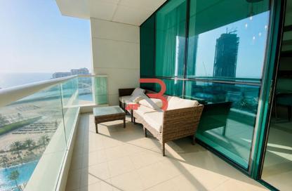 Apartment - 2 Bedrooms - 3 Bathrooms for rent in Al Bateen Residences - Jumeirah Beach Residence - Dubai