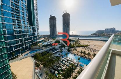Apartment - 2 Bedrooms - 3 Bathrooms for rent in Al Bateen Residences - Jumeirah Beach Residence - Dubai
