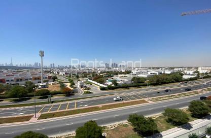 Apartment - 1 Bedroom - 2 Bathrooms for rent in The Roof Residence - Nad Al Sheba Gardens - Nad Al Sheba 1 - Nad Al Sheba - Dubai
