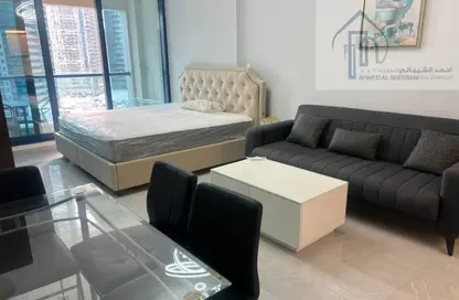 Apartment - Studio - 1 Bathroom for rent in Jumeirah Bay X1 - JLT Cluster X - Jumeirah Lake Towers - Dubai