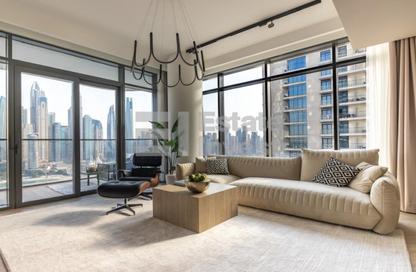 Apartment - 3 Bedrooms - 4 Bathrooms for sale in Marina Vista Tower 2 - Marina Vista - EMAAR Beachfront - Dubai Harbour - Dubai