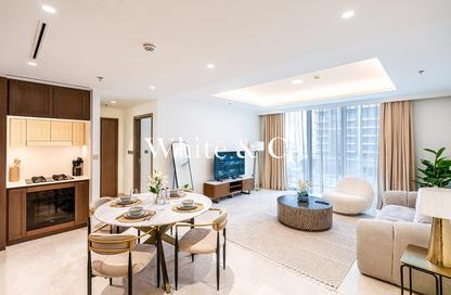 شقة - غرفة نوم - 1 حمام للايجار في برج Palace Beach ريزيدنس 1 - بالاس بيتش ريزيدنس - إعمار بيتشفرونت - دبي هاربور - دبي