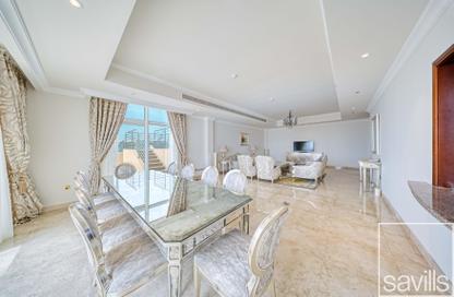 Apartment - 4 Bedrooms - 5 Bathrooms for rent in Kempinski Palm Residence - The Crescent - Palm Jumeirah - Dubai