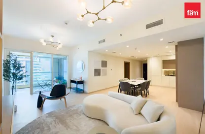 شقة - غرفة نوم - 2 حمامات للبيع في برج سولافا - دبي مارينا - دبي