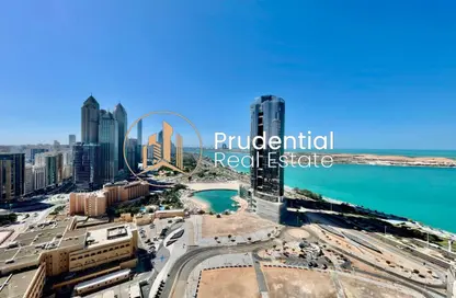 Apartment - 1 Bedroom - 2 Bathrooms for rent in Al Jowhara Tower - Corniche Road - Abu Dhabi