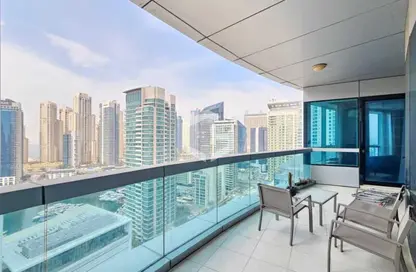 Apartment - 4 Bedrooms - 4 Bathrooms for rent in Horizon Tower - Dubai Marina - Dubai