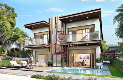 Townhouse - 4 Bedrooms - 4 Bathrooms for sale in Nice - Damac Lagoons - Dubai