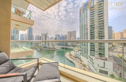 Apartment - 1 Bedroom - 2 Bathrooms for sale in Sanibel Tower - Park Island - Dubai Marina - Dubai