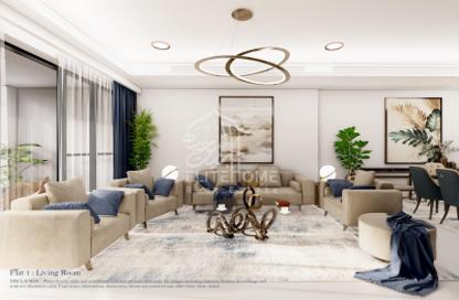 Apartment - 3 - 4 for sale in Marsa Al Arab Tower - Al Khan - Sharjah