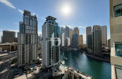 Apartment - 1 Bedroom - 2 Bathrooms for sale in Time Place Tower - Dubai Marina - Dubai