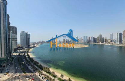 Apartment - 3 - 5 for rent in Al Mamzar - Al Mamzar - Sharjah - Sharjah