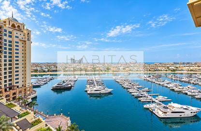 Apartment - 2 - 4 for rent in Marina Residences 1 - Marina Residences - Palm Jumeirah - Dubai