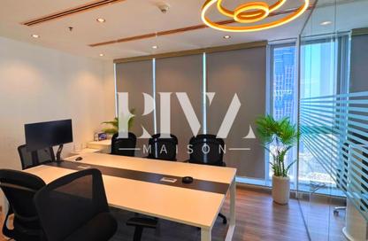 Office Space - Studio - 3 Bathrooms for rent in The Citadel Tower - Business Bay - Dubai