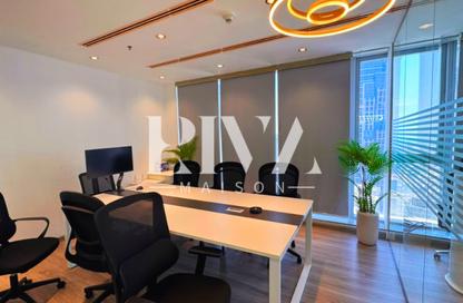 Office Space - Studio - 3 Bathrooms for rent in The Citadel Tower - Business Bay - Dubai