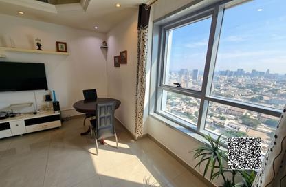 Apartment - 1 - 1 for sale in Corniche Tower - Ajman Corniche Road - Ajman