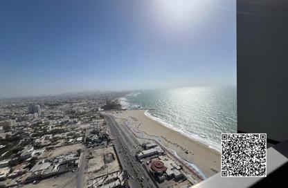 Apartment - 1 - 2 for sale in Corniche Tower - Ajman Corniche Road - Ajman
