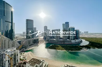 Apartment - 3 Bedrooms - 4 Bathrooms for rent in Beach Towers - Shams Abu Dhabi - Al Reem Island - Abu Dhabi