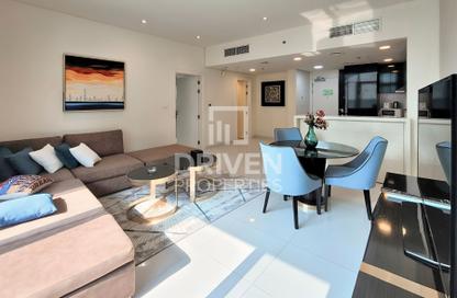 Apartment - 1 - 2 for rent in Bay's Edge - Business Bay - Dubai
