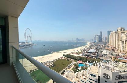 Apartment - 1 - 2 for rent in Al Bateen Residences - Jumeirah Beach Residence - Dubai