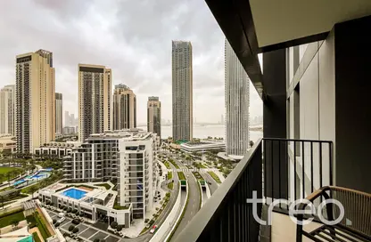 شقة - غرفة نوم - 1 حمام للايجار في كريك ايدج تاور 2 - كريك إيدج - مرسى خور دبي - دبي