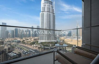 Apartment - 1 Bedroom - 2 Bathrooms for rent in Boulevard Point - Downtown Dubai - Dubai