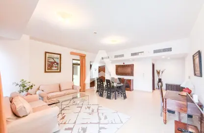 شقة - غرفة نوم - 2 حمامات للايجار في أمواج 4 - أمواج - جميرا بيتش ريزيدنس - دبي