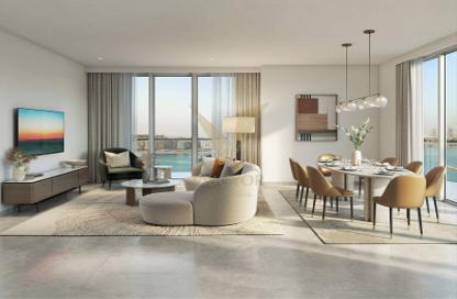 Apartment - 1 Bedroom - 2 Bathrooms for sale in Beachgate by Address - Emaar Beachfront - Dubai Harbour - Dubai
