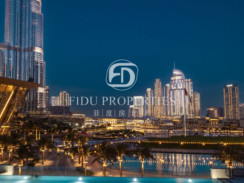 Big Layout | Burj and Pool View | Big Terrace