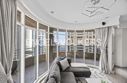 Apartment - 2 Bedrooms - 3 Bathrooms for rent in Marina Crown - Dubai Marina - Dubai