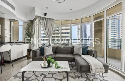 شقة - 2 غرف نوم - 3 حمامات للايجار في مارينا كراون 1 - دبي مارينا - دبي