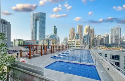 شقة - 1 حمام للايجار في D.E.C.  أبراج - دبي مارينا - دبي