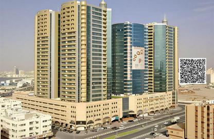 Apartment - 1 Bedroom - 2 Bathrooms for rent in Horizon Towers - Ajman Downtown - Ajman