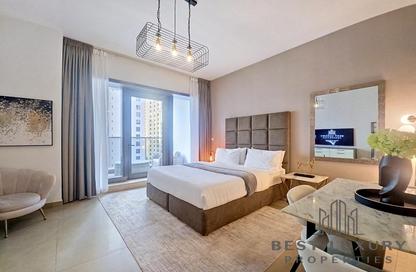 Apartment - Studio - 1 Bathroom for rent in Sparkle Tower 2 - Sparkle Towers - Dubai Marina - Dubai