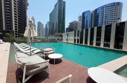 Apartment - Studio - 1 Bathroom for rent in Peninsula Two - Peninsula - Business Bay - Dubai