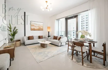 Apartment - 1 Bedroom - 2 Bathrooms for rent in Sparkle Tower 1 - Sparkle Towers - Dubai Marina - Dubai