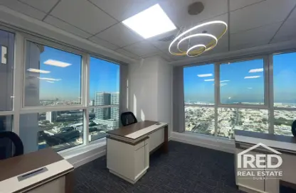 Business Centre - Studio - 3 Bathrooms for rent in Aspin Tower - Sheikh Zayed Road - Dubai