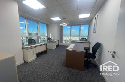 Business Centre - Studio - 3 Bathrooms for rent in Aspin Tower - Sheikh Zayed Road - Dubai