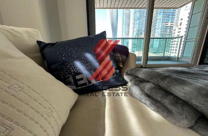 Apartment - 2 Bedrooms - 2 Bathrooms for rent in Al Mesk Tower - Dubai Marina Towers - Dubai Marina - Dubai
