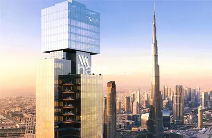 Apartment - 4 Bedrooms - 5 Bathrooms for sale in Sky Royal Residences - Business Bay - Dubai