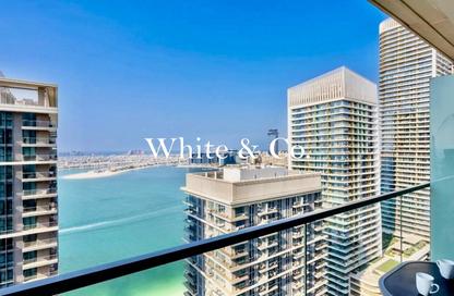 شقة - غرفة نوم - 2 حمامات للبيع في برج Marina Vista 2 - مارينا فيستا - إعمار بيتشفرونت - دبي هاربور - دبي