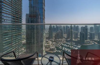Apartment - 2 Bedrooms - 3 Bathrooms for rent in Damac Heights - Dubai Marina - Dubai