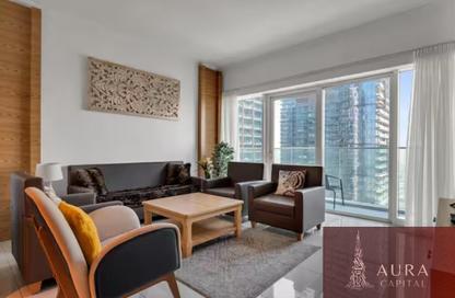 Apartment - 2 Bedrooms - 3 Bathrooms for rent in Damac Heights - Dubai Marina - Dubai
