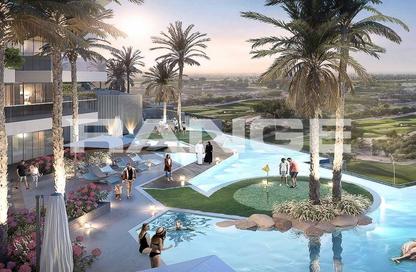 Apartment - 1 Bedroom - 2 Bathrooms for sale in Golf Greens 2 Tower B - Golf Greens 2 - Golf Greens - DAMAC Hills - Dubai