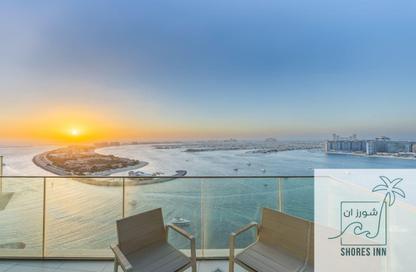 Apartment - 3 Bedrooms - 4 Bathrooms for rent in Beach Vista Tower 2 - Beach Vista - EMAAR Beachfront - Dubai Harbour - Dubai
