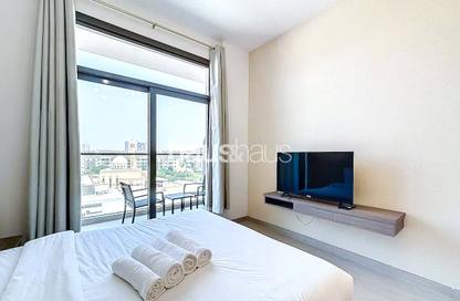 Apartment - Studio - 1 Bathroom for rent in Laya Heights - Dubai Studio City - Dubai